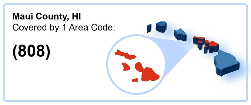 808_Area_Code_in_Maui_County_Hawaii